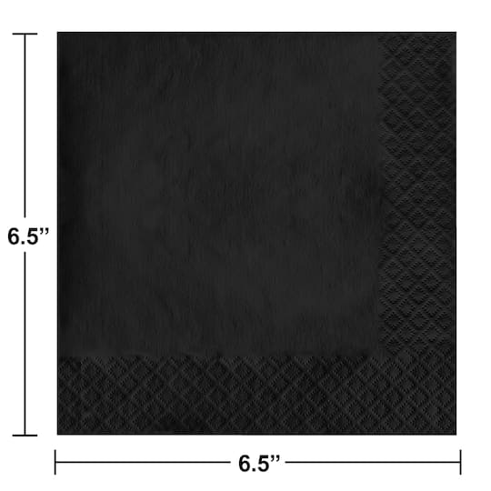 12 Packs: 50 ct. (600 total) Hoffmaster Solid Paper Luncheon Napkins
